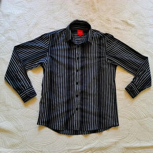 Report Collection Mens Button Down Long Sleeve Str